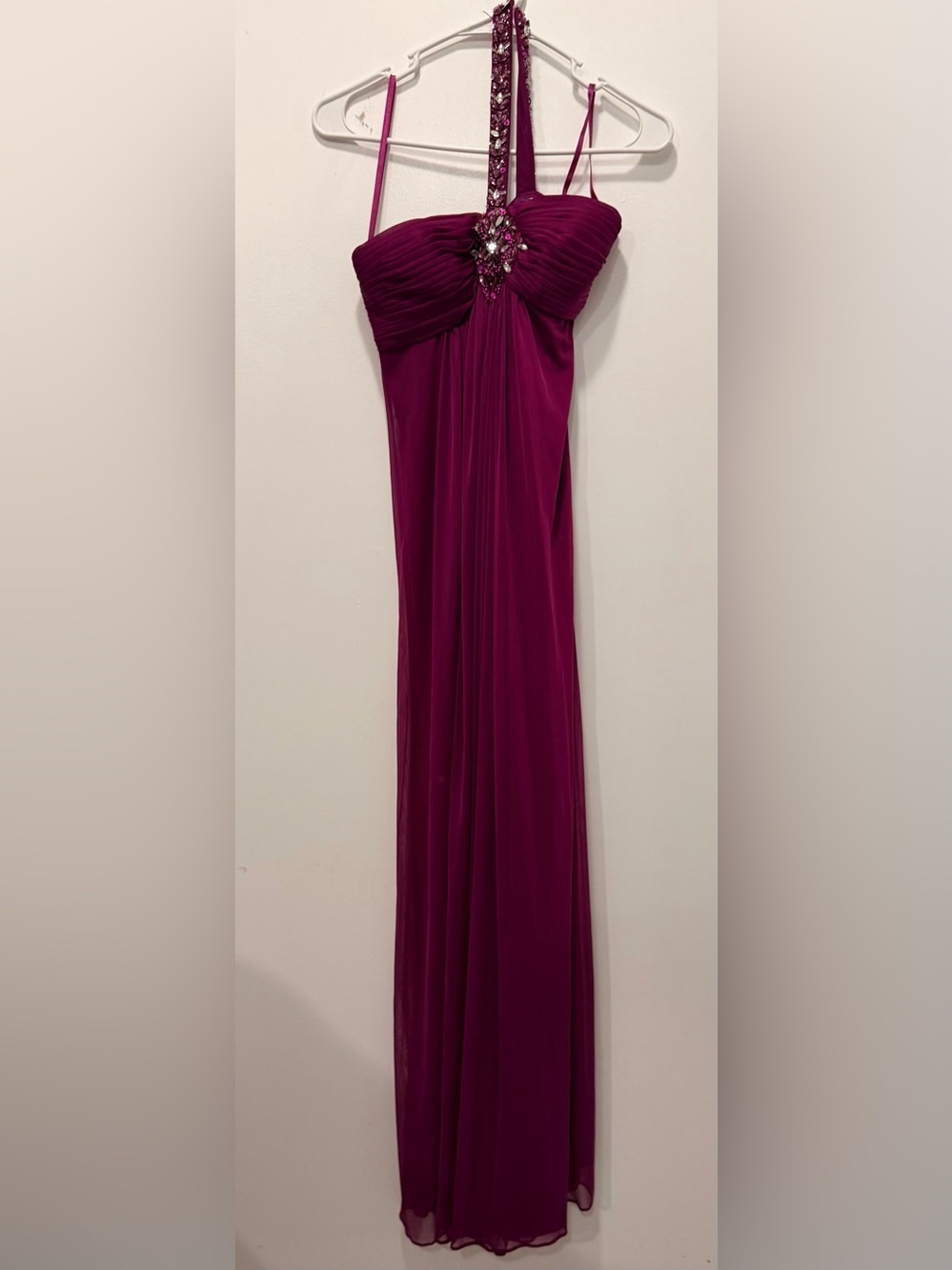 Cache Deep Berry Maxi Dress